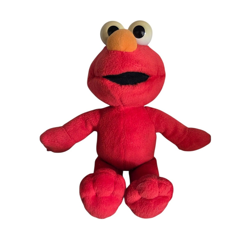 Elmo Plush 11" Vintage Fisher Price 2001 Sesame Street Stuffed Animal Toy Figure